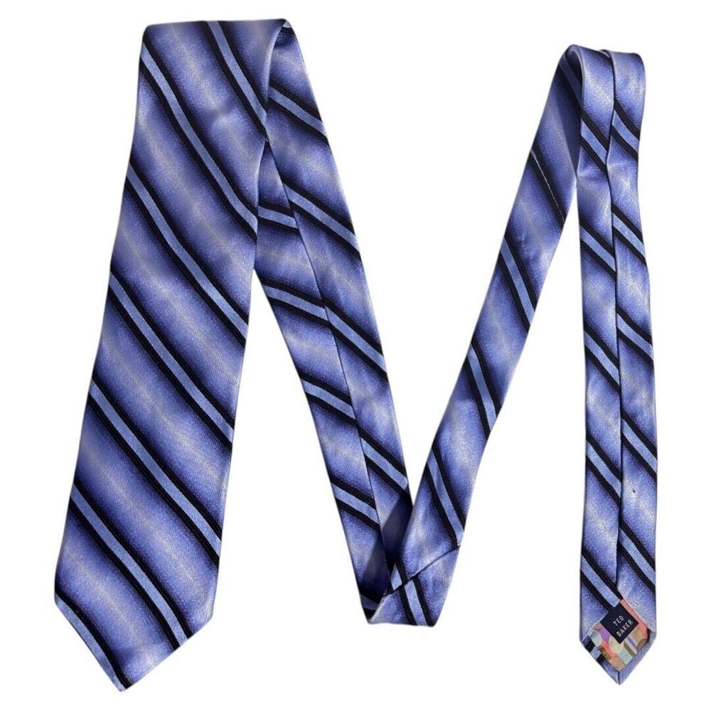 TED BAKER LONDON MEN'S TIE 100% SILK MADE IN USA